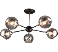 Потолочная люстра ВИНКРУС WINK BK-CH, E14x5x60W N3470/5