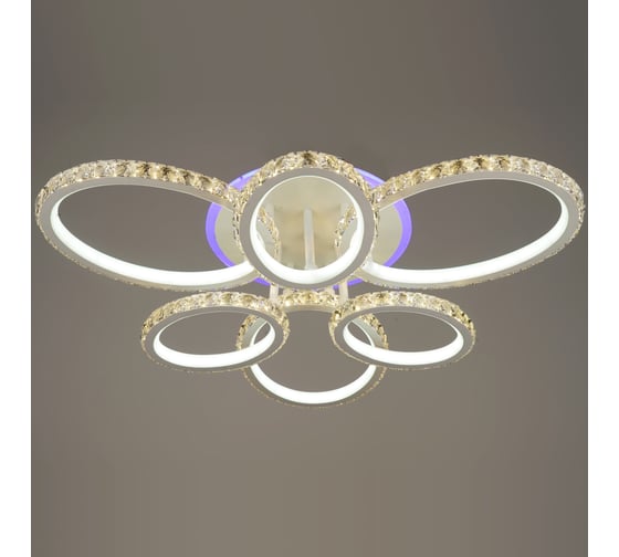Светодиодная потолочная люстра ВИНКРУС YT390/3-3 WT, LEDx147W YT390/3+3