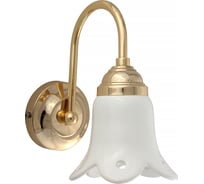 Настенный светильник Migliore MIRELLA H20хL10xP20 cm, керамика/золото 17339