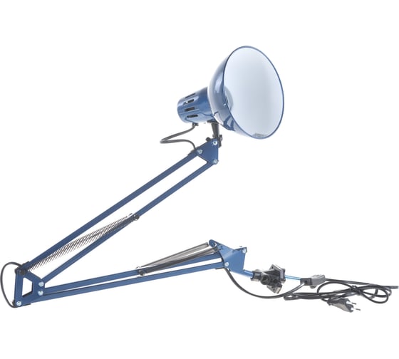 Настольный светильник Camelion KD-312 C06 синий 230V 40W E27 12340