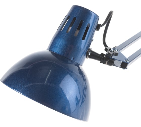 Настольный светильник Camelion KD-312 C06 синий 230V 40W E27 12340