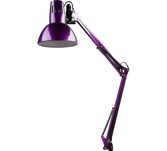 Настольный светильник Camelion KD-312 C12 фиолетовый 230V 40W E27 12341