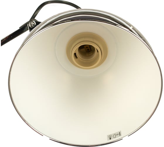 Настольный светильник Camelion KD-330 C30 хром 230V 40W E27 12789