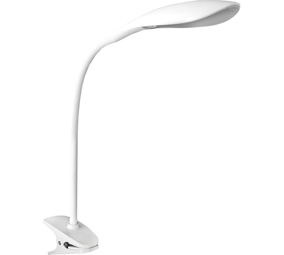 Настольный светильник на прищепке Camelion KD-776 C01 белый, LED, 5Вт, 230В, 6000К, 480Лм 12724 1