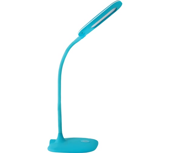 Настольный светильник Camelion KD-800 C17 бирюза, LED, 7Вт, 230В, сенсорное включение, 3 уровня яркости, 4000К 12518