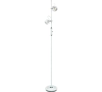 Напольный светильник-торшер Camelion KD-811 C01 белый, LED, 10Вт, 2 плафона, 230В, 800Лм, 4000К 12723