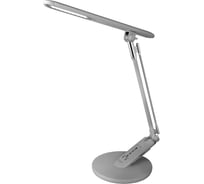 Настольный светильник Camelion KD-816 C03 серебро, LED, 8Вт, 230В, сенсор, 5 уровней яркости, 4 цветовые температуры 12853