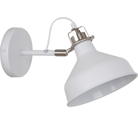 Настенный светильник Camelion WML-425 С71 белый+хром, Amsterdam, 1хE27, 40Вт, 230В, металл 13022