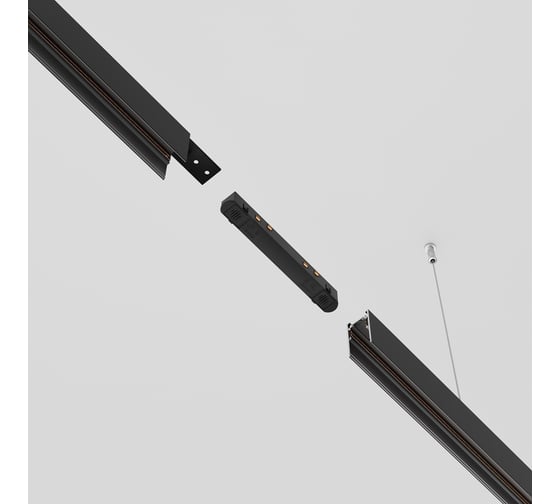 Комплектующие для трековой системы MAYTONI exility 13,8 см, черный TRA034PC-42B