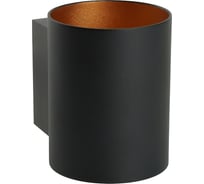 Настенный светильник FERON ml1750 glow g9,15w, 230v черный + золото ip20, 48433