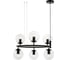 Подвесной светильник Lumina Deco ceredo LDP 6034-6 RND BK 1