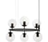 Подвесной светильник Lumina Deco ceredo LDP 6034-6 RND BK 2