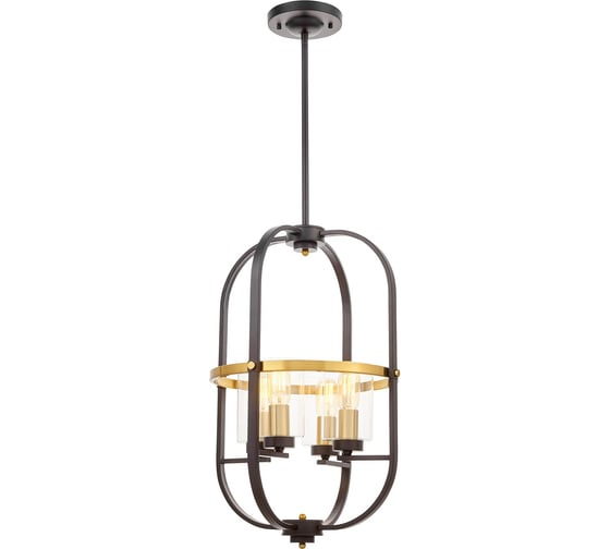 Подвесной светильник Lumina Deco monterey LDP 1141-4 BK+MD 1