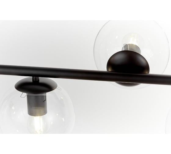 Подвесная люстра Lumina Deco fredica LDP 6030-7 BK+PR