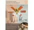 Люстра вентилятор DREAMFAN fast satin brass 76 54075DFN 6