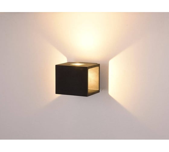 Настенный светильник DesignLed черный 10вт 3000к LW-A0100A-BL-WW