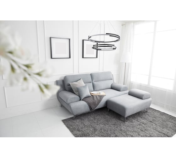 Люстра De Markt Ральф 120w led 220 v (пульт) 675015002