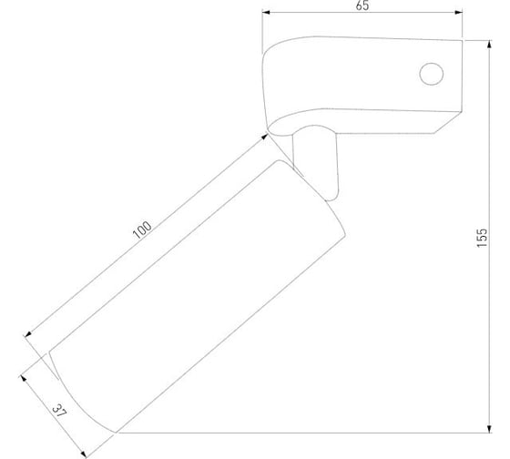 Настенный светильник Eurosvet 20143/1 led белый a063185