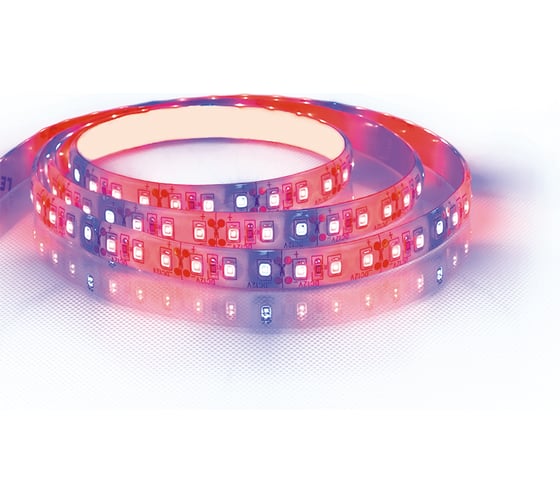 Светодиодная лента FERON LS670/ 120SMD2835/м 9.6Вт/м 12V 5000х10х1.84мм для растений, IP65, с одним коннектором мама 29518