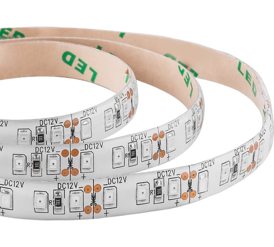 Светодиодная лента FERON LS670/ 120SMD2835/м 9.6Вт/м 12V 5000х10х1.84мм для растений, IP65, с одним коннектором мама 29518