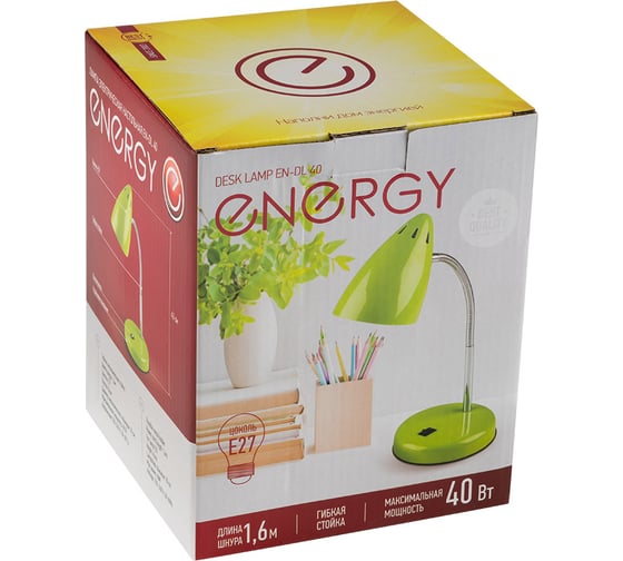 Электрическая настольная лампа ENERGY en-dl 40 366067