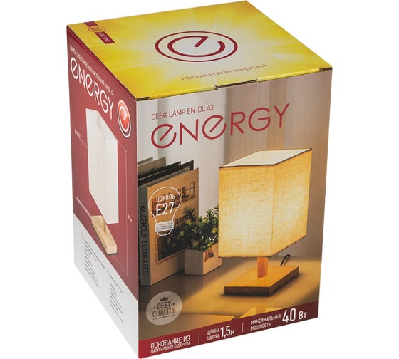 Электрическая настольная лампа ENERGY en-dl 43 (12339) 366070