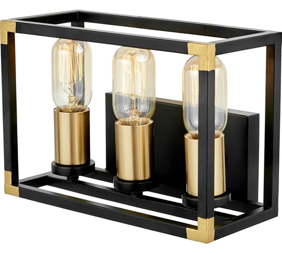 Бра Lumina Deco waldorf LDW 1140-3 BK+MD