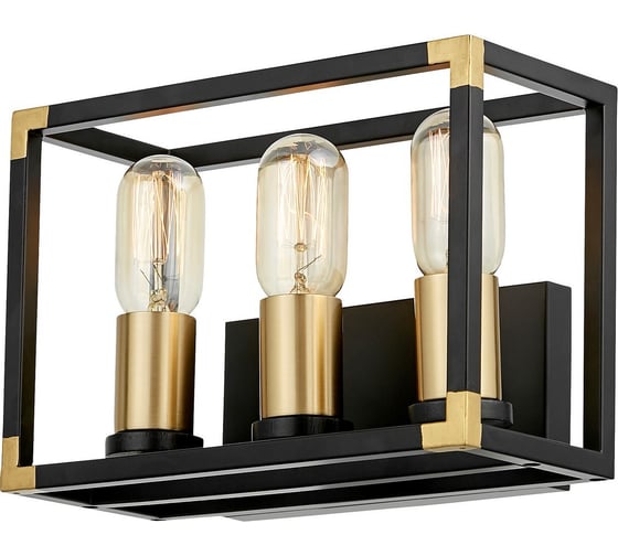 Бра Lumina Deco waldorf LDW 1140-3 BK+MD
