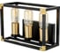 Бра Lumina Deco waldorf LDW 1140-3 BK+MD 1