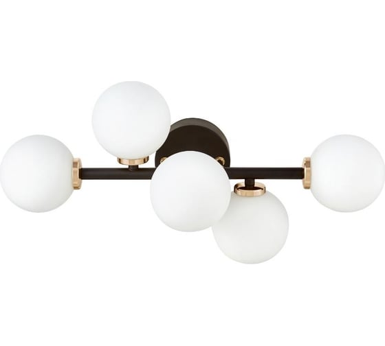 Бра Lumina Deco marsiada LDW 6033-5 BK+F.GD