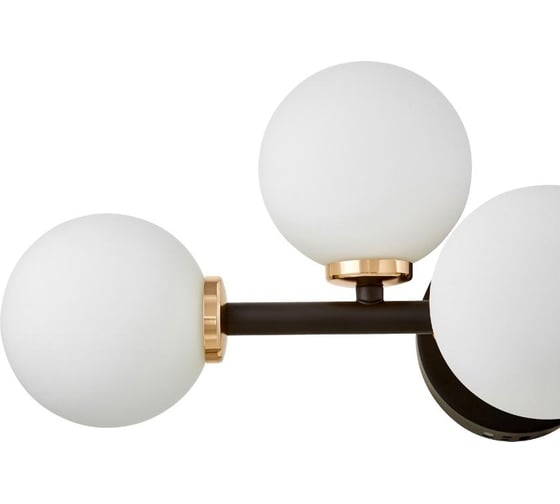 Бра Lumina Deco marsiada LDW 6033-5 BK+F.GD