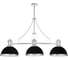 Подвесной светильник Lumina Deco Ettore LDP 710-3 BK+CHR 1
