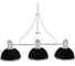 Подвесной светильник Lumina Deco Ettore LDP 710-3 BK+CHR 3