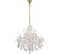 Хрустальная подвесная люстра Lumina Deco Eliza LDP 7028-8+4 WT