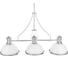 Подвесной светильник Lumina Deco Ettore LDP 710-3 WT+CHR 3
