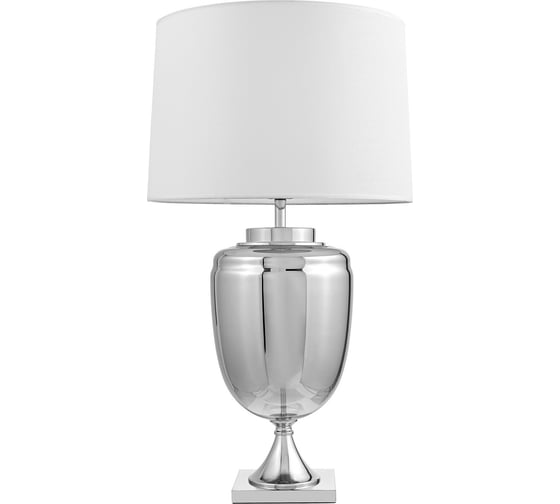 Настольная лампа Lumina Deco olimpia LDT 304 CHR+WT