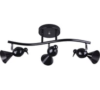Потолочный поворотный светильник Lumin'arte черный BIRD-CL40G9-3BL