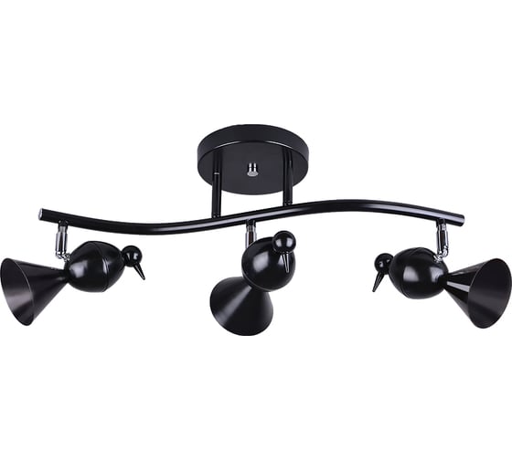 Потолочный поворотный светильник Lumin'arte черный BIRD-CL40G9-3BL