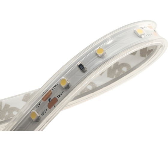 Светодиодная лента DesignLed LUX 4,8 Вт/м SMD3528 Закрытая (IP65) Нейтральный белый 4000К 12 В DSG360-12-NW-65