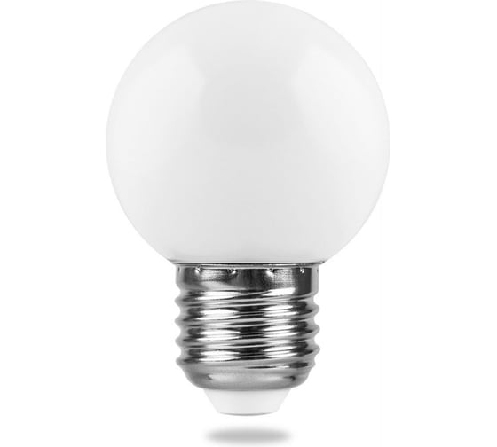 Светодиодная лампа FERON 1W 230V E27 6400K, LB-37 25115