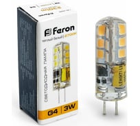 Светодиодная лампа FERON 3W 12V G4 2700K, LB-422 25531