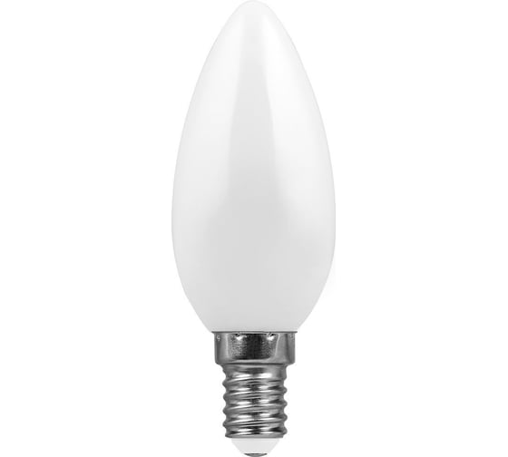 Светодиодная лампа FERON 7W 230V E14 2700K матовая, LB-66 25785