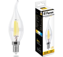 Светодиодная лампа FERON 7W 230V E14 2700K, LB-67 25727
