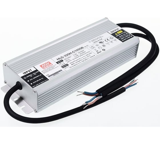 LED-драйвер Mean Well HLG-320H-C1050B AC-DC 320.3Вт Т02580523