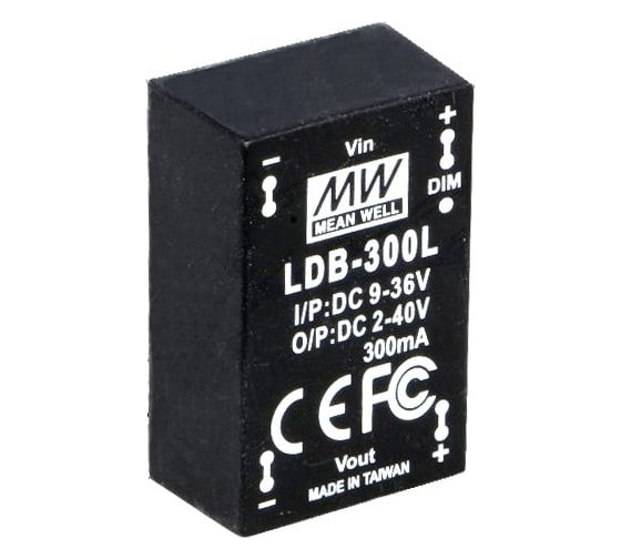 LED-драйвер Mean Well LDB-600L DC-DC драйвер светодиодов повышающий/понижающий вход 9…28В DC Т02276521