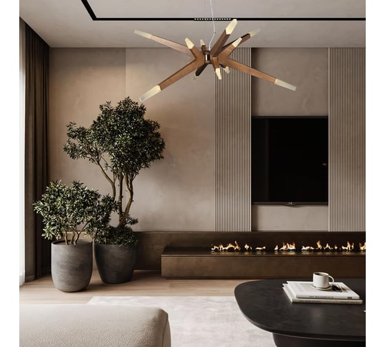 Подвесной светильник LOFT IT Glowworm 10160 Dark wood