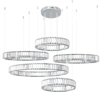 Подвесной светильник LOFT IT Crystal ring 10135/5 Chrome