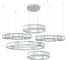 Подвесной светильник LOFT IT Crystal ring 10135/5 Chrome 1