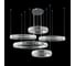 Подвесной светильник LOFT IT Crystal ring 10135/5 Chrome 2