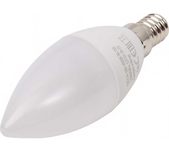 Светодиодная лампа Supermax LED 10Вт Свеча 220В E14 4000K, Sup_LED10wCNE1440